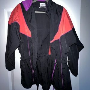 Vintage style windbreaker / rain jacket
